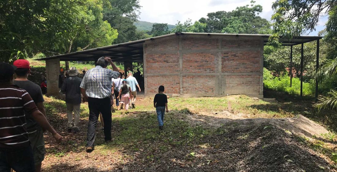 Inauguration of El Roble school, El Salvador - CoCoDA